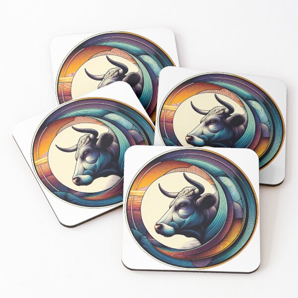 Item preview, Eclipse Bovine Portrait designed and sold by AnCollection.