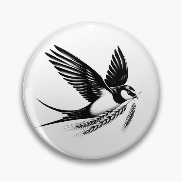 Item preview, Ukrainian swallow design designed and sold by USE-NAME.