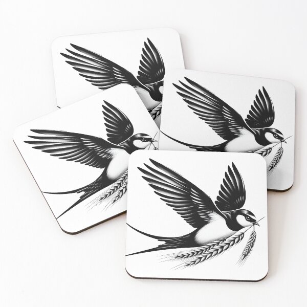 Item preview, Ukrainian swallow design designed and sold by USE-NAME.