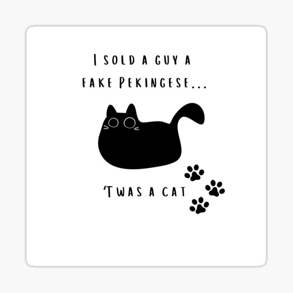 Item preview, 'Twas A Cat designed and sold by courtneygalyen.