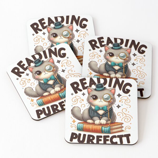 Item preview, Purrfect Reading Companion: A Cat's Literary Adventure designed and sold by diegomenjivar92.