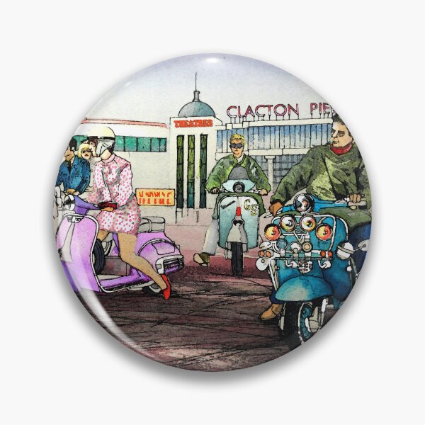 Item preview, The Clacton Mods designed and sold by JohnLowerson.