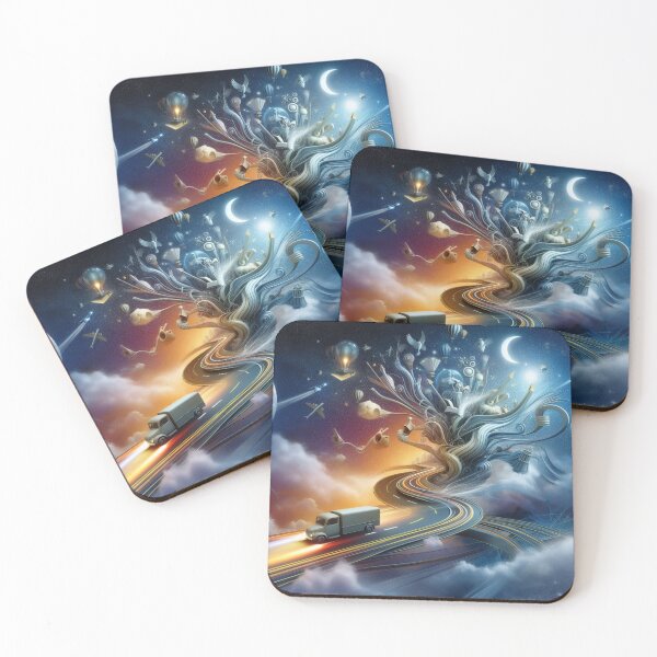 Item preview, Journey in Motion - Surreal Art - home decor designed and sold by crea8iveway.