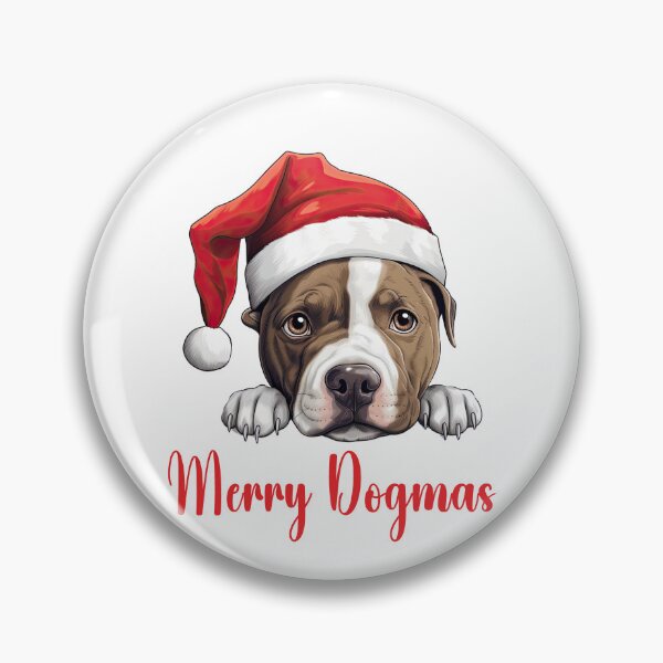 Item preview, American Stafford Terrier Dog Merry Dogmas designed and sold by Blok45.
