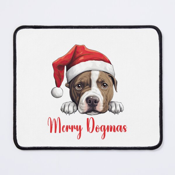 Item preview, American Stafford Terrier Dog Merry Dogmas designed and sold by Blok45.