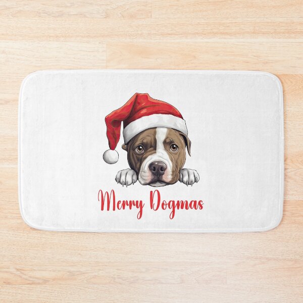 Item preview, American Stafford Terrier Dog Merry Dogmas designed and sold by Blok45.