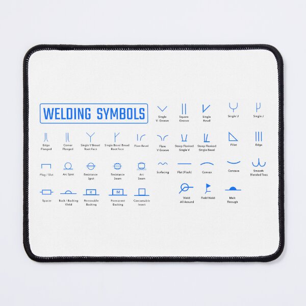 Item preview, Standard Symbols for Welding, Brazing, and Nondestructive Examination designed and sold by safetysignprod.