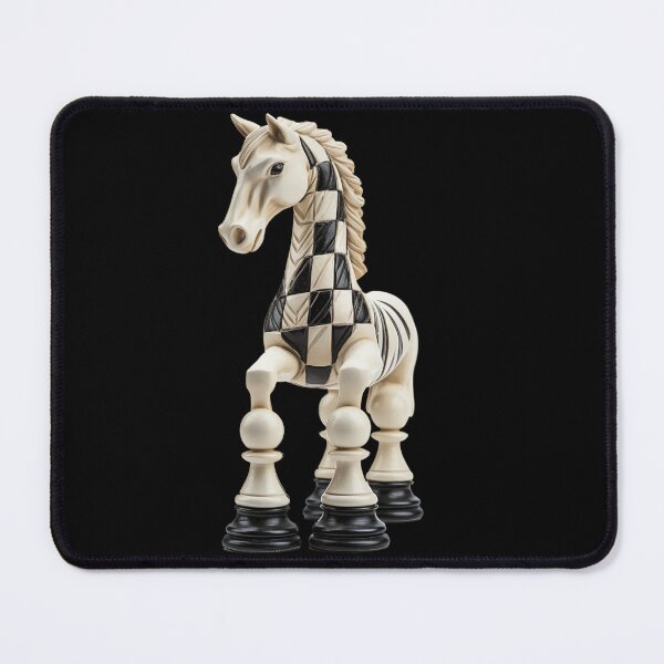 Item preview, Realistic White Chess Jumper Figure designed and sold by Sp3ctrumOfColor.