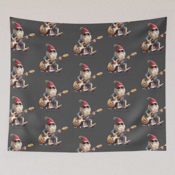 Item preview, Jingle Bell Rock Gnome Santa Claus designed and sold by wearandpaper.