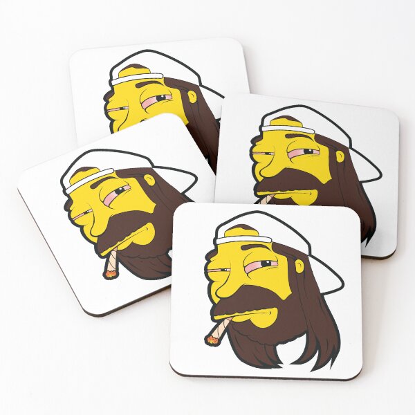 Item preview, Simpsonized Silent Bob designed and sold by GilmoreDesignCo.