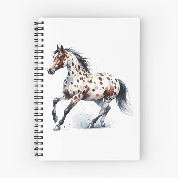Item preview, Appaloosa Watercolor Leopard Horse designed and sold by DesignMT.