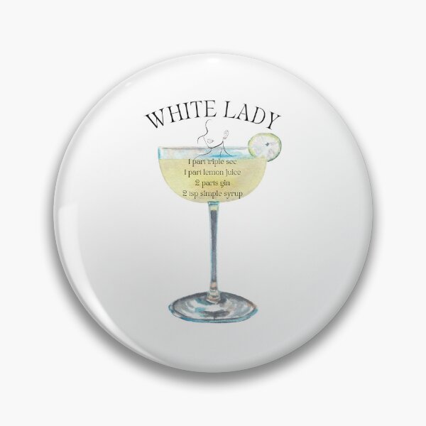 Item preview, White Lady Cocktail Receipe designed and sold by LenasVersion.