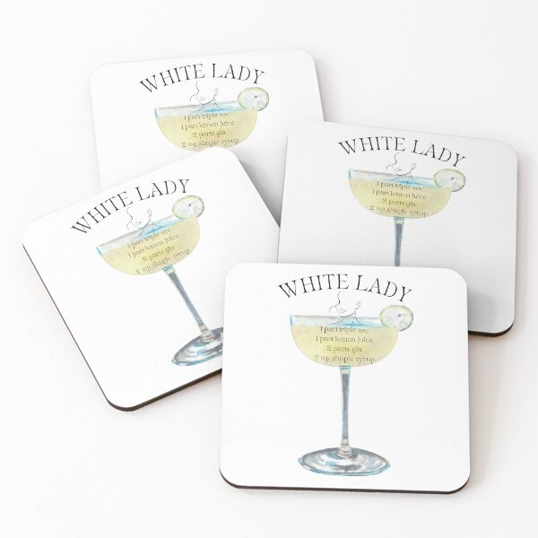 Item preview, White Lady Cocktail Receipe designed and sold by LenasVersion.
