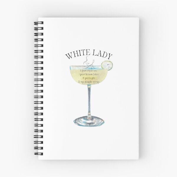Item preview, White Lady Cocktail Receipe designed and sold by LenasVersion.