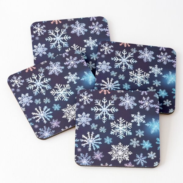 Item preview, Marvelous Colorful Snowflake Pattern designed and sold by DigiDreamyArt.