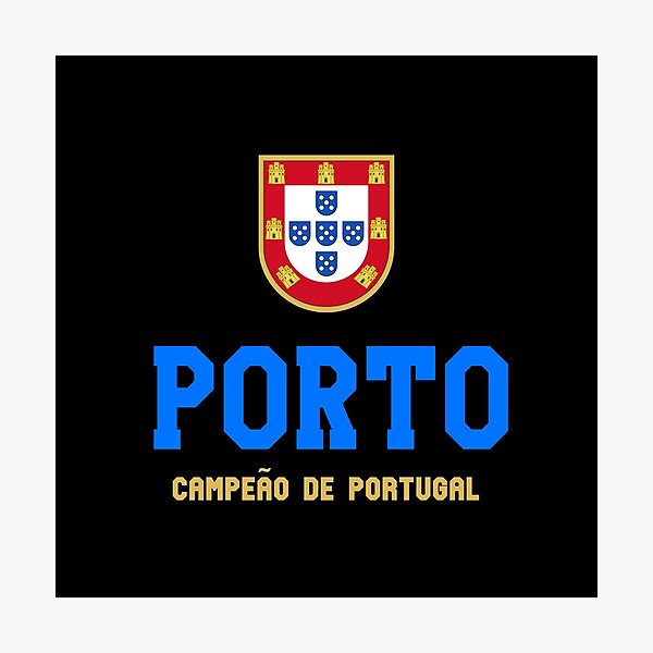 Item preview, Porto Blue Gold designed and sold by VRedBaller.
