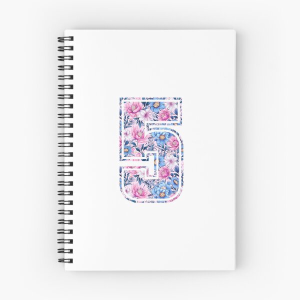 Item preview, 5th Birthday, floral number 5, girl's, kids designed and sold by iclipart.