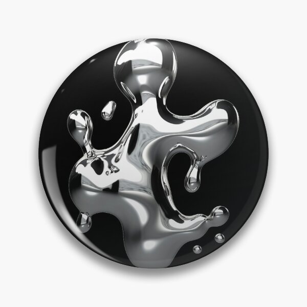 Item preview, Silver liquid metal designed and sold by DragonflyLP.