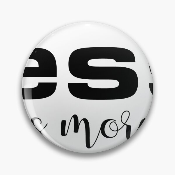 Item preview, Less is more text designed and sold by PabloArt.