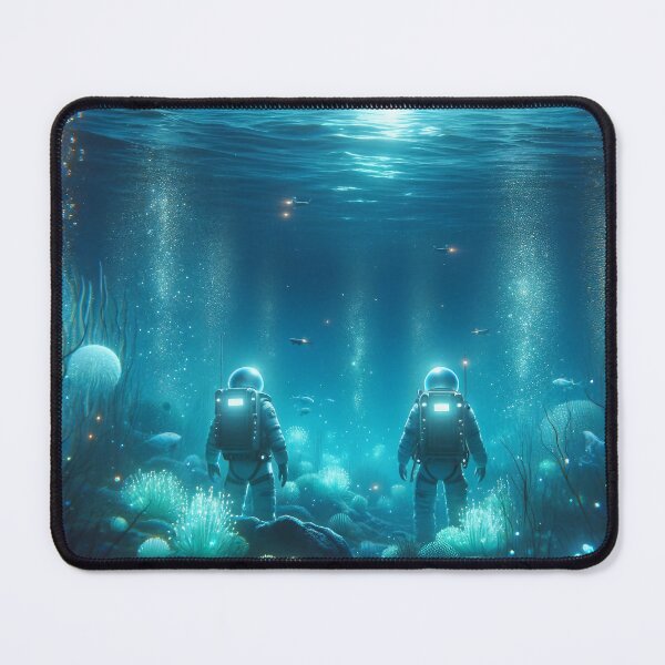 Item preview, Underwater Extraterrestrial Adventure designed and sold by divinedeco1925.