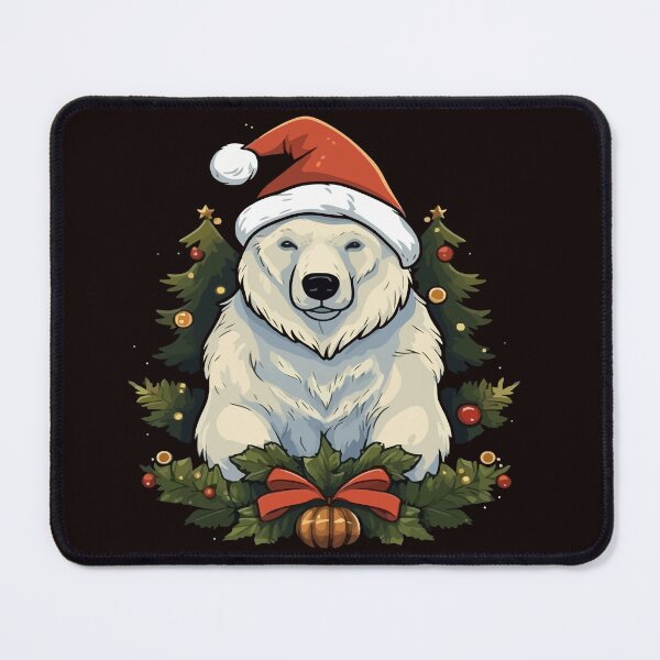 Item preview, Christmas Polar Bear designed and sold by creativellashop.