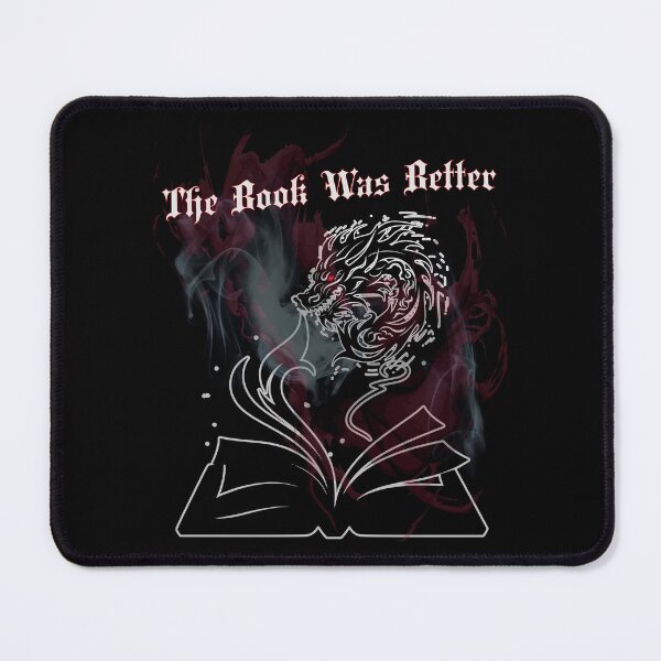 Item preview, The Book was Better Dragon designed and sold by 5PointsDigital.