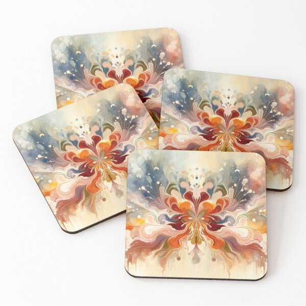 Item preview, Beautiful Painting - Abstract Floral Serenity - home decor designed and sold by crea8iveway.