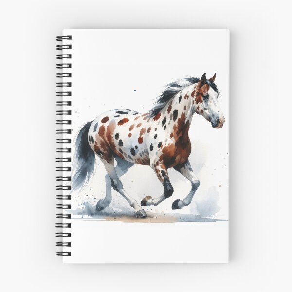 Item preview, Appaloosa Watercolor Leopard Horse designed and sold by DesignMT.