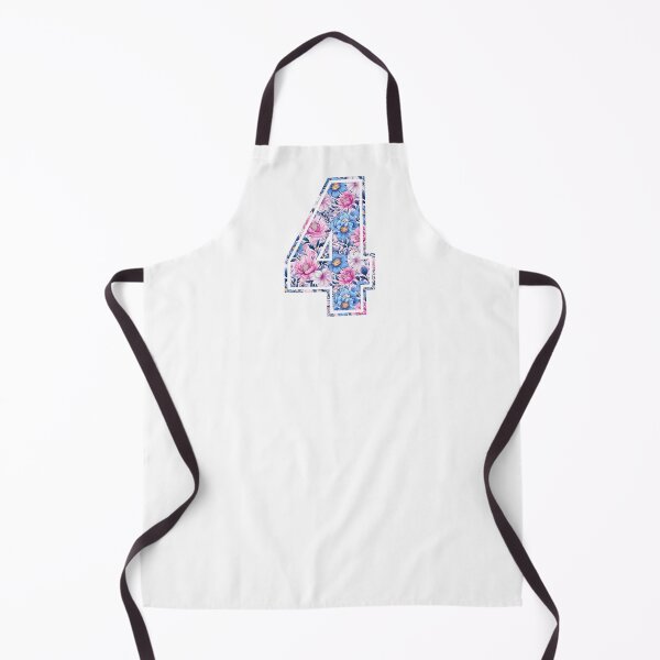 Item preview, 4th Birthday, floral number 4, girl's, kids designed and sold by iclipart.