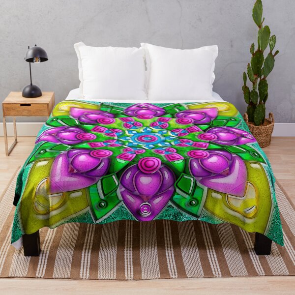 Item preview, Mandala 02 BIG green designed and sold by extramuros-cf.