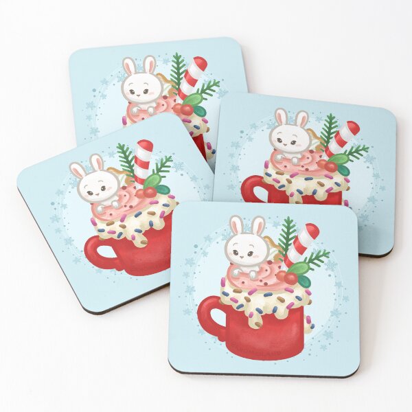 Item preview, Christmas Bunny Drink designed and sold by Khotekmei.