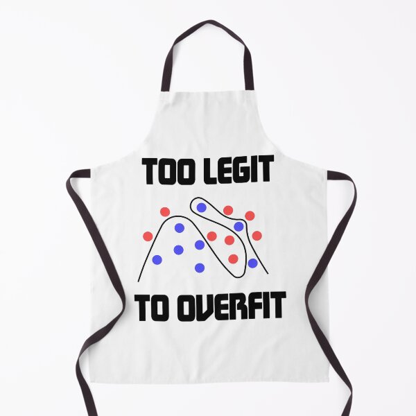 Item preview, Too Legit To Overfit designed and sold by ScienceCorner.