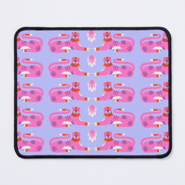 Item preview, Pink Tigers, Tiger Pattern, Pink Cats, Pink Panthers, Panther Cat, Jungle Cats designed and sold by Clancy Rodgers.