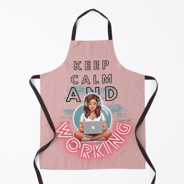 Item preview, keep calm and working designed and sold by MaxCaetanoo.