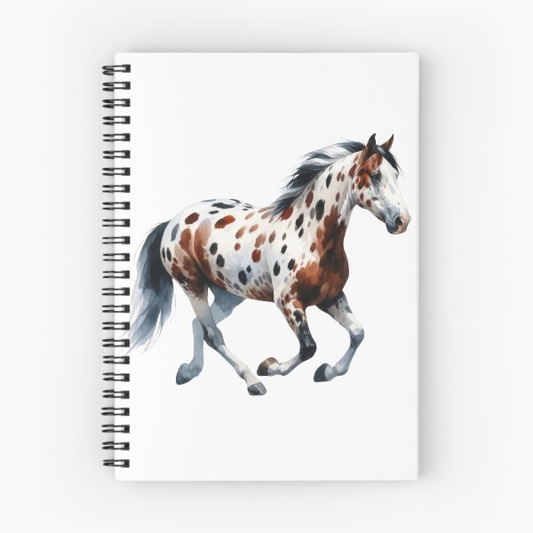 Item preview, Appaloosa Watercolor Leopard Horse designed and sold by DesignMT.