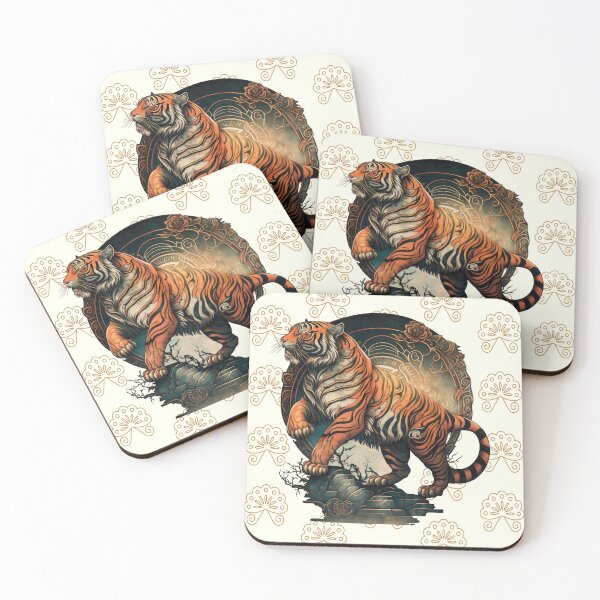 Item preview,  Year of the Tiger - Chinese Zodiac Tiger designed and sold by MysticOzzy.