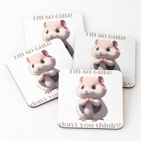 Item preview, Cute Hamster designed and sold by MarzenaKa.