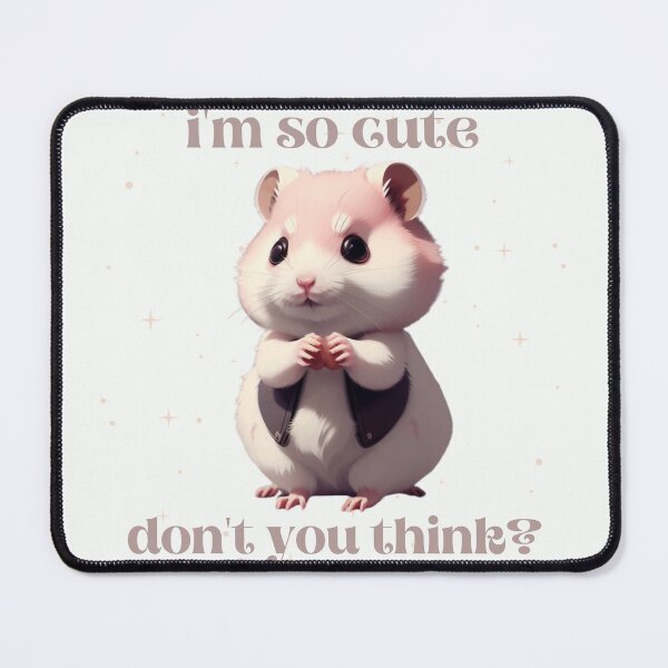Item preview, Cute Hamster designed and sold by MarzenaKa.