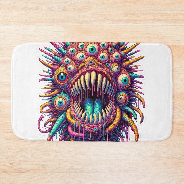Item preview, Psychedelic Multi-Eyed Tentacle Alien Entity designed and sold by psychcyberpunk.