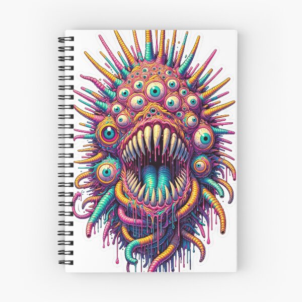 Item preview, Psychedelic Multi-Eyed Tentacle Alien Entity designed and sold by psychcyberpunk.