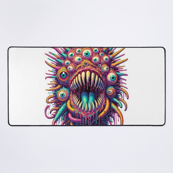 Item preview, Psychedelic Multi-Eyed Tentacle Alien Entity designed and sold by psychcyberpunk.