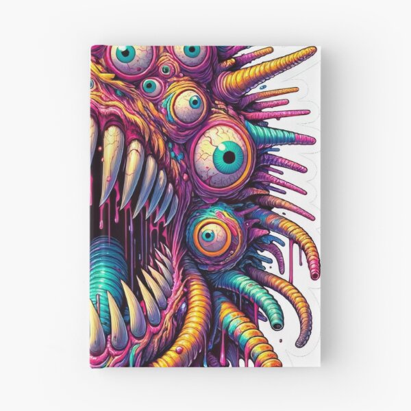 Item preview, Psychedelic Multi-Eyed Tentacle Alien Entity designed and sold by psychcyberpunk.