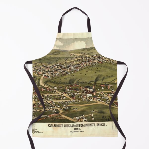 Item preview,  Calumet, Hecla & Red Jacket, Michigan (1881) designed and sold by allhistory.