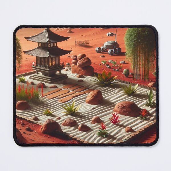 Item preview, Mars Zen Garden Tranquility designed and sold by divinedeco1925.
