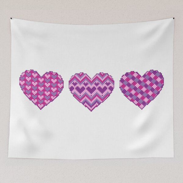 Item preview, Trio of Sweethearts designed and sold by JessCauseStitch.