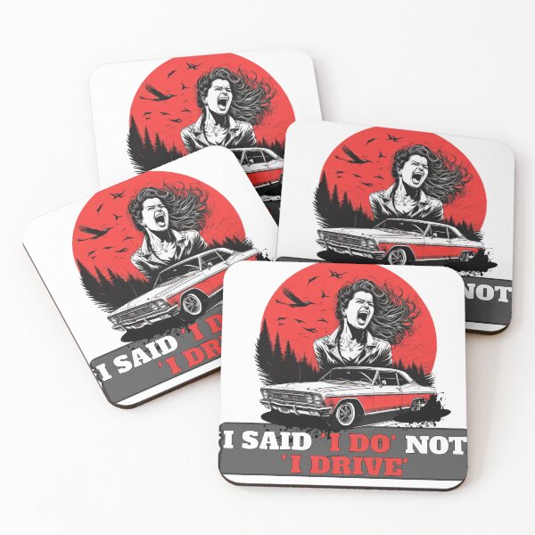 Item preview, I Do, Not Drive - Witty Marriage Humor Illustration designed and sold by Hungry-Murphy.