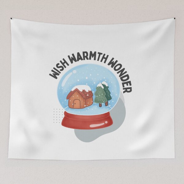Item preview, Wish warmth wonder christmas designed and sold by BreadnButter97.