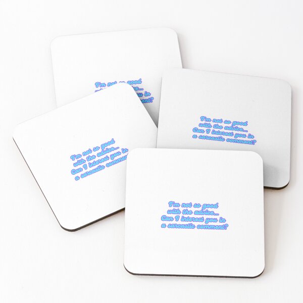 Item preview, Chandler Bing Quote designed and sold by DesireeSwance.
