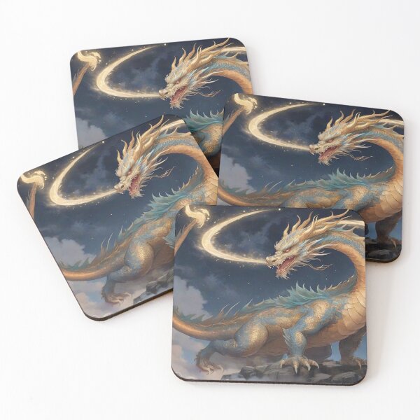 Item preview, Kuzuryū Unleashed - Mythical Dragon Japanese Art designed and sold by Fafa ND.