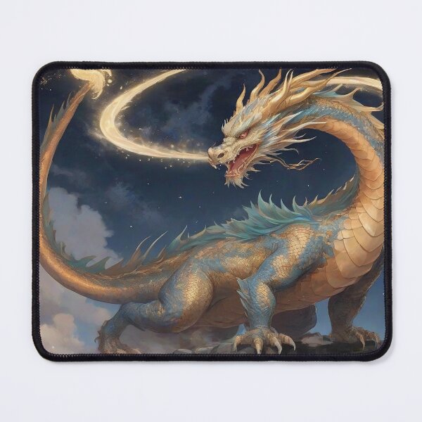 Item preview, Kuzuryū Unleashed - Mythical Dragon Japanese Art designed and sold by Fafa ND.